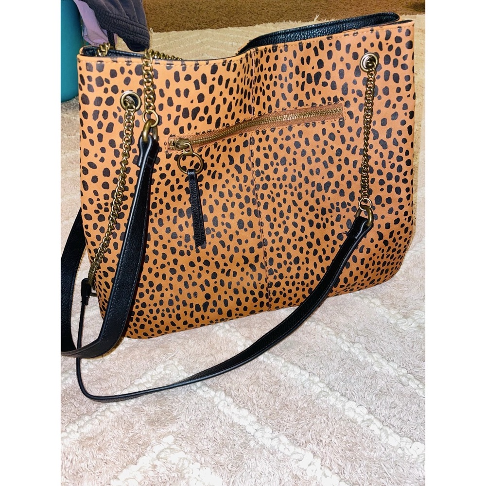 Cheetah print purse